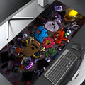 Cartoon Pattern Rectangle Gaming Computer Mouse Pad, Non-Slip Rubber Base Keyboard & Mouse Mat for Home Office Desk Décor